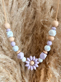 Collier d’allaitement florale